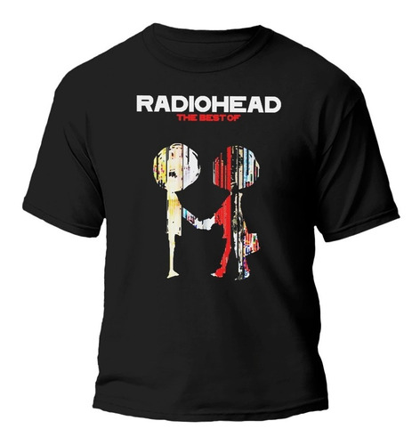 Remera Radiohead Ok Computer Color 100% Algodón