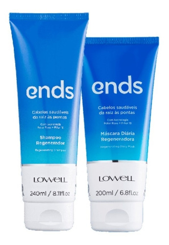 Ends Lowell  Regenerador Shampoo + Máscara Diária 