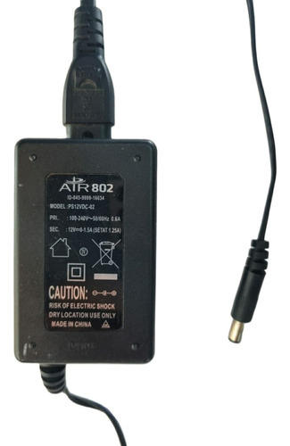 Adaptador Air 802, 50/60 Hz, 0.6 A, 4 Mt
