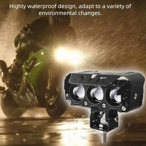 Focos Led Para Motocicleta, Vainas De Luz Led, Foco Auxiliar