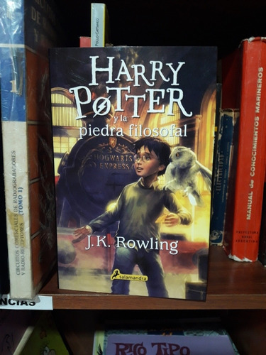 Harry Potter Y La Piedra Filosofal Jk Rowling Salamandra Nv*