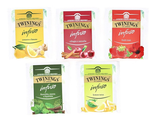 Te Twinings Colección Infuso Naturales Surtidos 5 Tipos