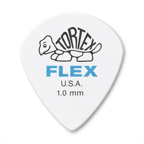 Púas De Guitarra Jim Dunlop Tortex Flex Jazz Iii, 1,0 Mm, Bl