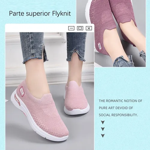 Zapatillas Zapatos Ortopédicas Confortplus Para Mujer Tenis