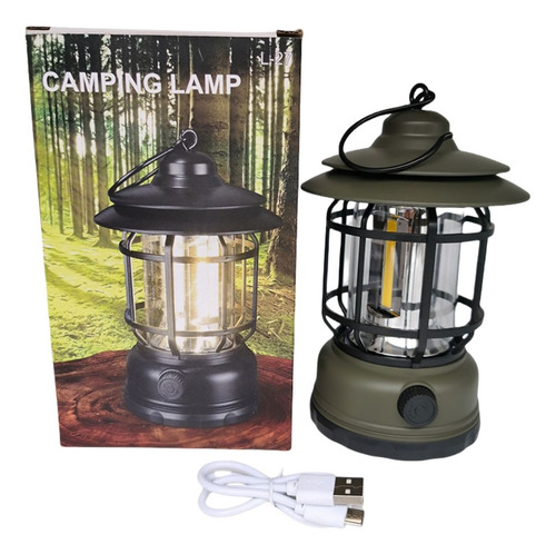 Luz Led Portátil Para Acampar 1200mah