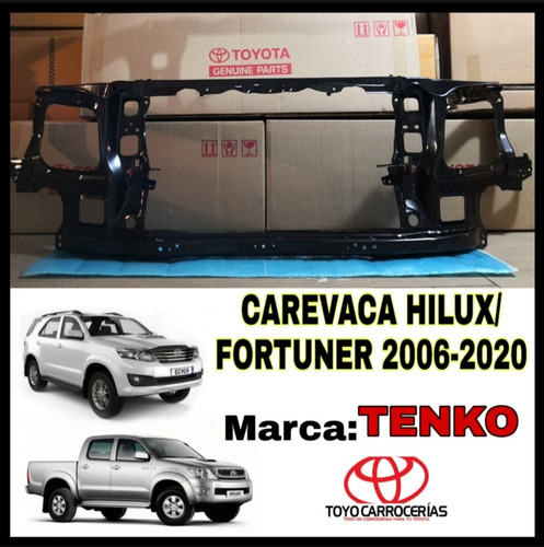 Carevaca Radiador Fortuner Hilux 2018 2013 2014 2015 2017