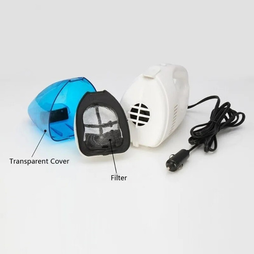 Imagen 2 de 2 de Aspiradora Autos 12v 60w Cable + Accesorios Autos Camioneta
