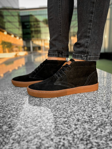Imagen 8 de 10 de Botas Botitas De Cuero Gamuza Chavito De Hombre Libertarios