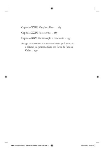 Tratado Sobre A Tolerância, De Voltaire. Editorial Editora Unesp, Capa Mole, Edição 1 Em Português, 2024