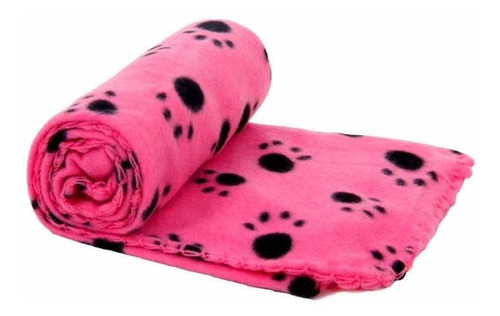 Manta Cobertor Para Cachorro Gato Rosa 70x100cm Casambiente