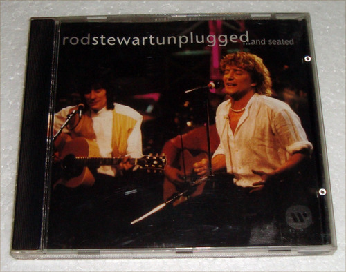 Rod Stewart Unplugged And Seated Ron Wood Cd Aleman / Kktu 