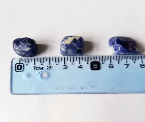 Piedra Sodalita Rolada + Folleto Propiedades