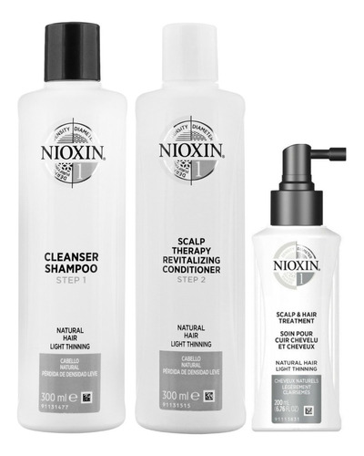 Nioxin-1 Tratamiento Densificador Para Cabello Natural