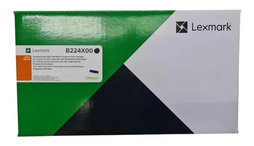 Toner Lexmark B224x B224x00 Negro