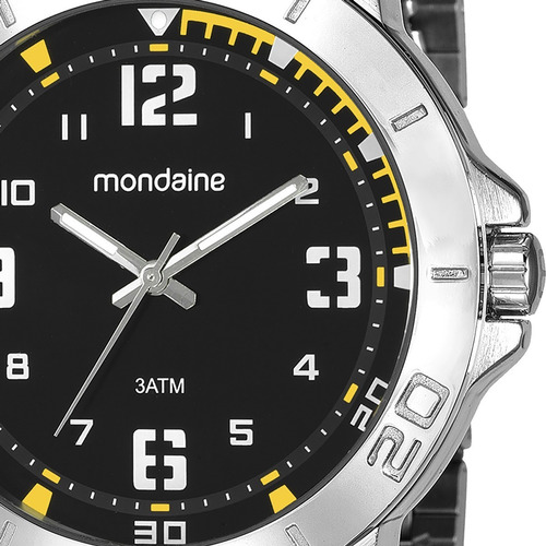 Relógio Masculino Mondaine Prata 99350g0mvne4