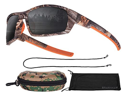 Brubaker Gafas De Sol Polarizadas Para Pesca Y Caza - Lg7fy