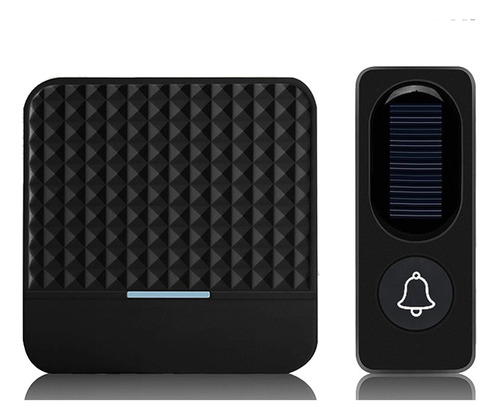 Timbre Solar Inalámbrico Ip65, Resistente Al Agua, 300 M, Ti