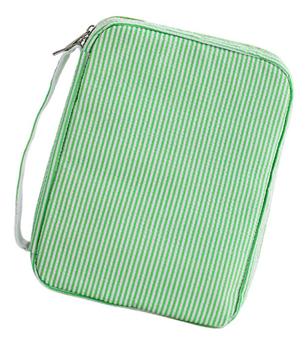 Organizador De Lápis Com Design De Alça Com Zíper, Verde