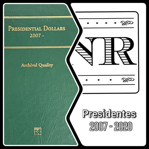 Álbum Presidentes Dolar Eeuu - 2007 - Presente - Sin Ceca