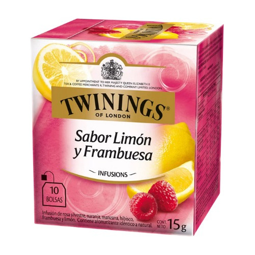 Te Twinings Lemon & Raspberry 10 Sobres