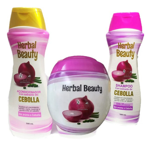 Kit Herbal Beauty Cabello Pote - mL a $23