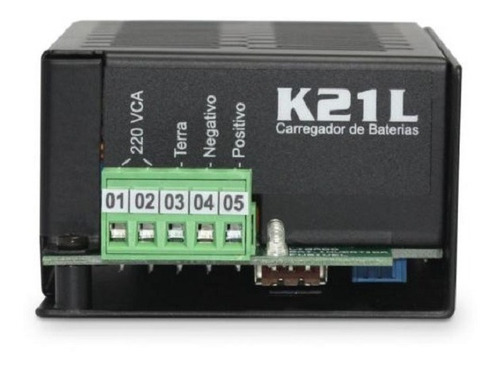 Carregador De Baterias K21 L 12-24 Vcc