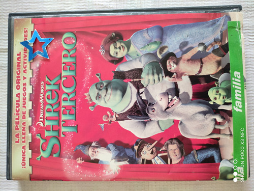 Dvd Shrek Tercero W