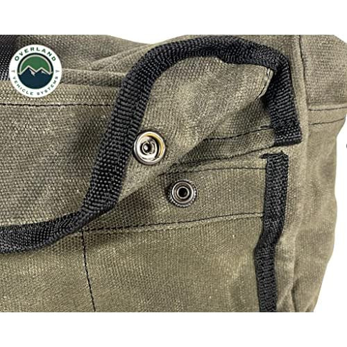 Small Duffle Bag With Handle And Straps 16 Waxed Canvas...