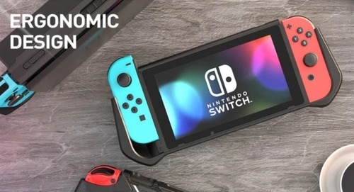 Imagen 5 de 5 de Forro O Funda Para Nintendo Switch Encaja En La Consola