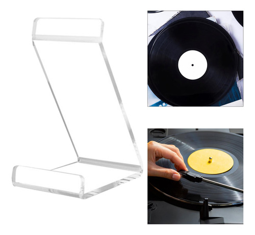 5 Soporte De Acrílico Para Discos, Organizador De 1 Pc