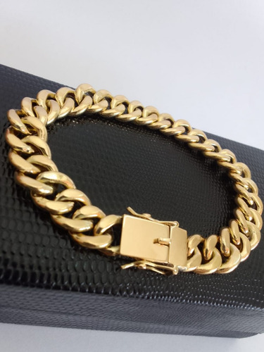 Pulseira Grumet 18g 19cm Ouro 18k Nota Fiscal