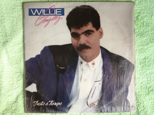 Eam Lp Vinilo Willie Gonzalez Justo A Tiempo 1992 Americano (Usado)