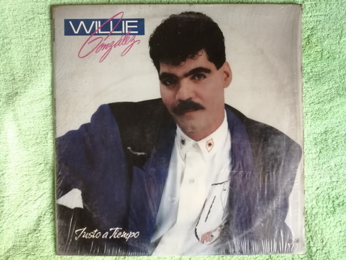 Eam Lp Vinilo Willie Gonzalez Justo A Tiempo 1992 Americano 