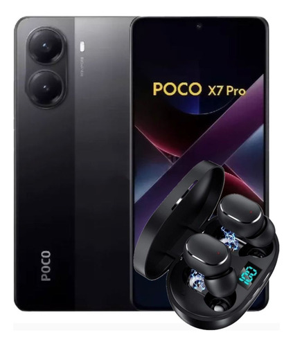 Xiaomi Poco X7 Pro Dual SIM 512 GB negro 12 GB RAM