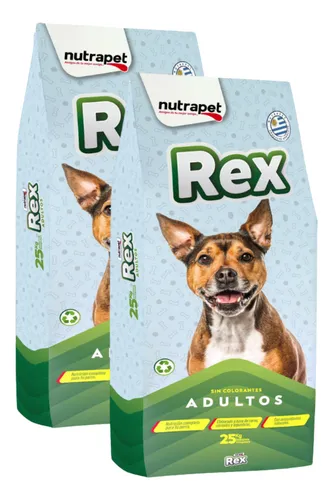 Pack De Alimento Perro Adulto Rex De Nutrapet 50k