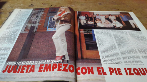 Revista Pronto 448 Año 2005 Julieta Prandi Amor En Custodia (Usado)