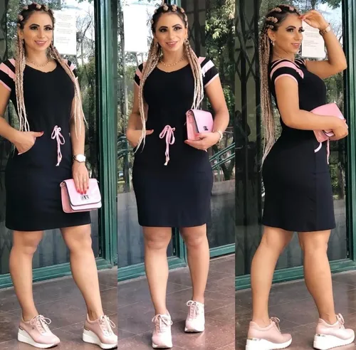 Vestido Midi Moda Evang lica Confort vel Barato E Despojado
