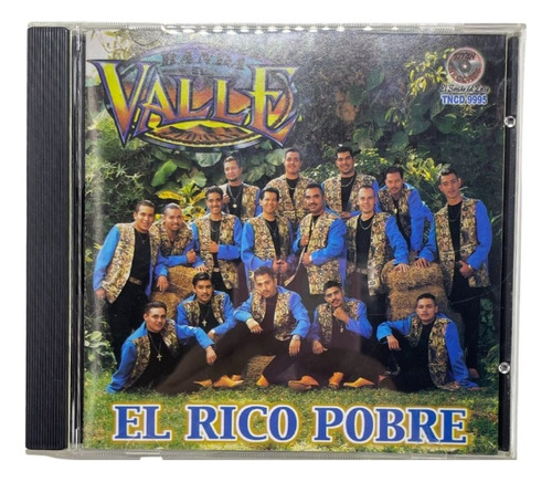 Disco Original De Banda El Valle El Rico Pobre