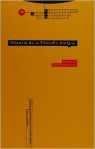 Libro Historia De La Filosofia Antigua