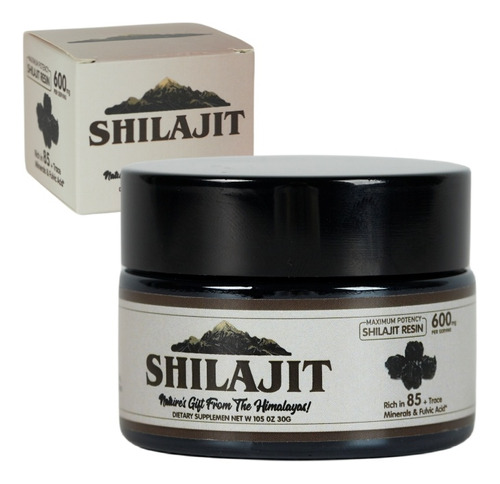 Authentic Natural Original Siberian Pure Shilajit Resin 30g