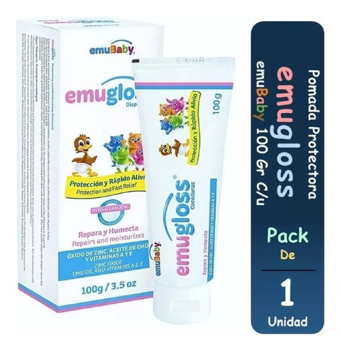 Pomada Protectora Emugloss 100 Gramos C/u Por Unidad