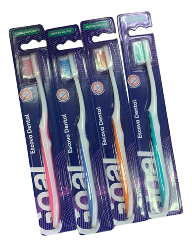 60 Escova De Dente C/ Protetor De Cerdas Atacado