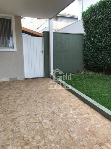Casa Com 3 Dormitórios À Venda, 160 M² Por R$ 630.000,00 - Condomínio Guaporé - Ribeirão Preto/sp - Ca1432