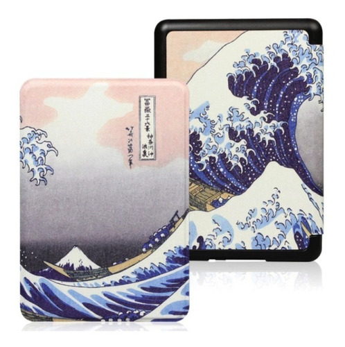 Imagen 2 de 4 de Carcasa Con Agarre Japón Kindle Paperwhite 4 Funda Protector