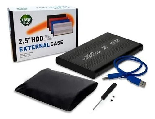 Case Disco Rígido Hd Externo 2.5 Usb 3.0 6gbps 6tb Pc Ps4