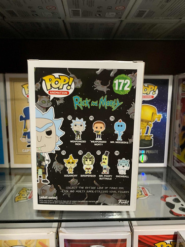 Funko Pop 172 Rick And Morty Weaponized Rick Chase (Usado)