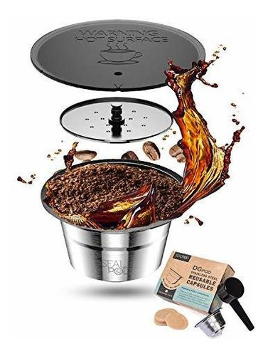 Sealpod Reusable Coffee Pods For Nescafe Dolce Gusto, Durabl