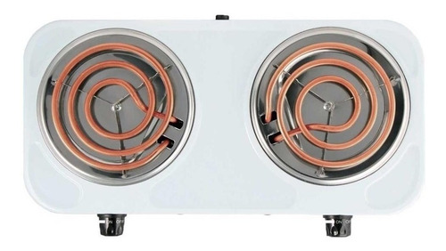 Parrilla eléctrica Taurus Fornax Duo blanca 110V