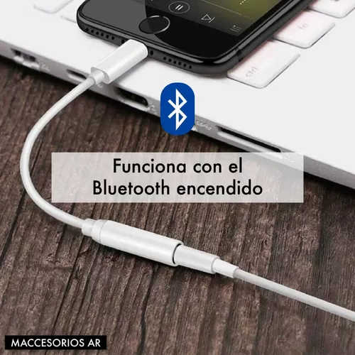 Adaptador de Audífonos Para iPhone - Lightning a Jack 3.5mm