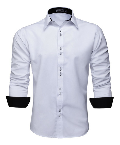 Kit 30 Camisa Social Masculina Luxo Uniforme Sem Bolso